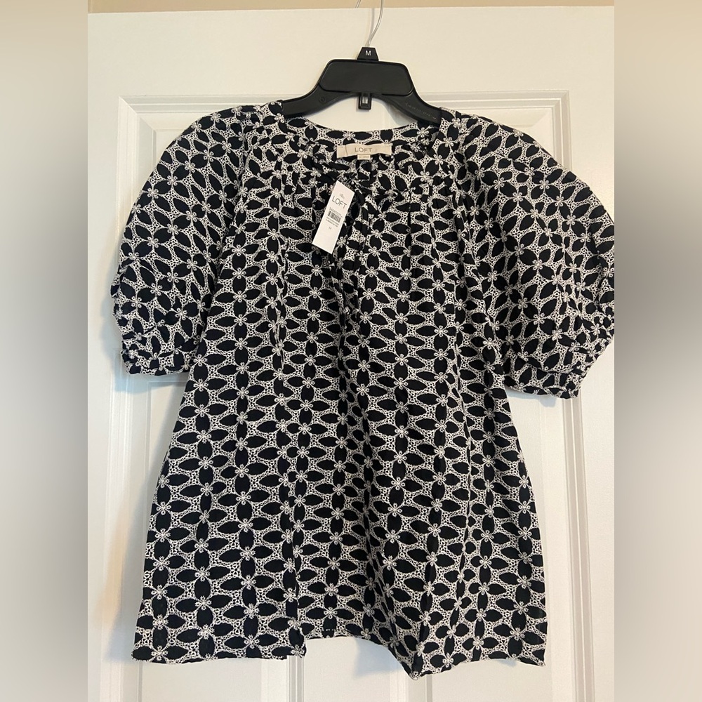 Short sleeve blouse.  New With Tags.